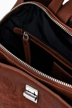 Embroidered S backpack