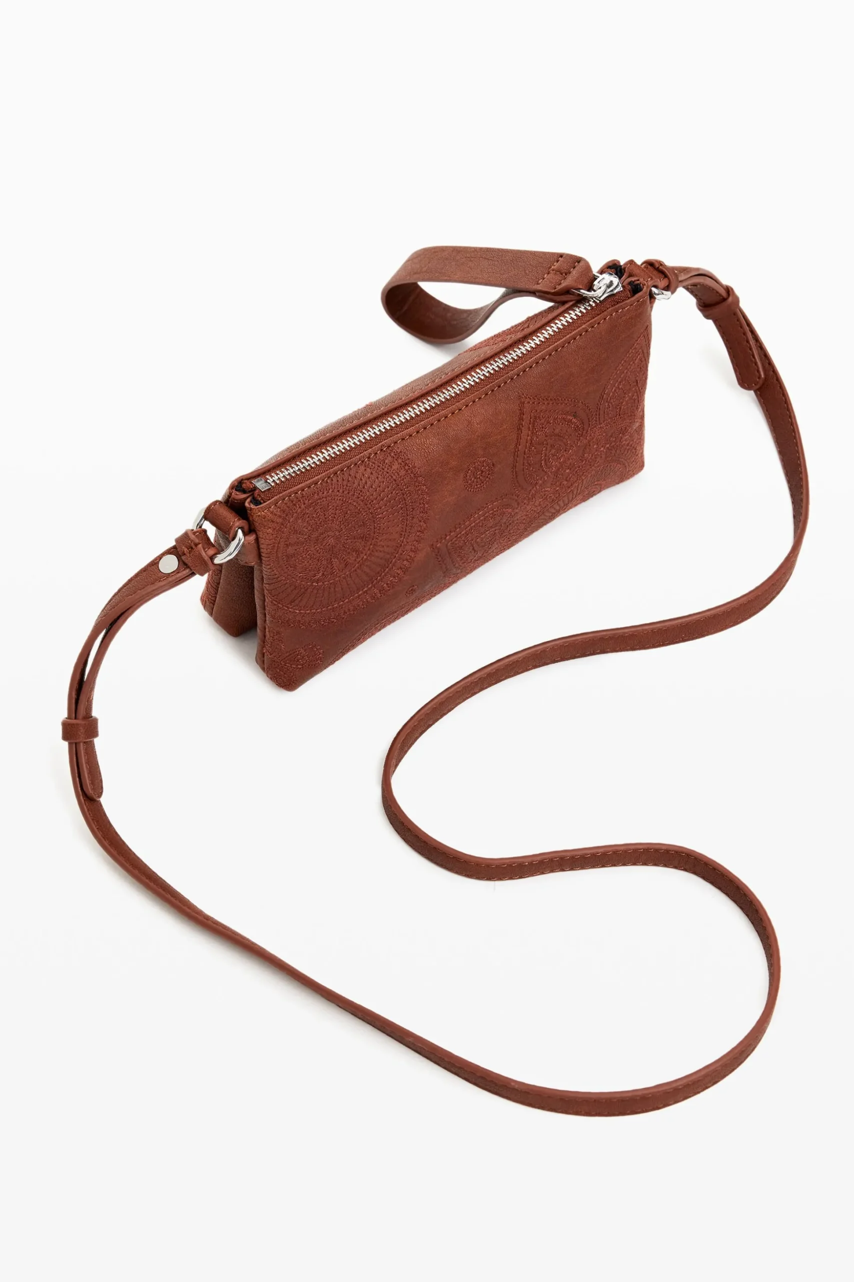 Embroidered S bag