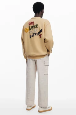 Embroidered sweatshirt