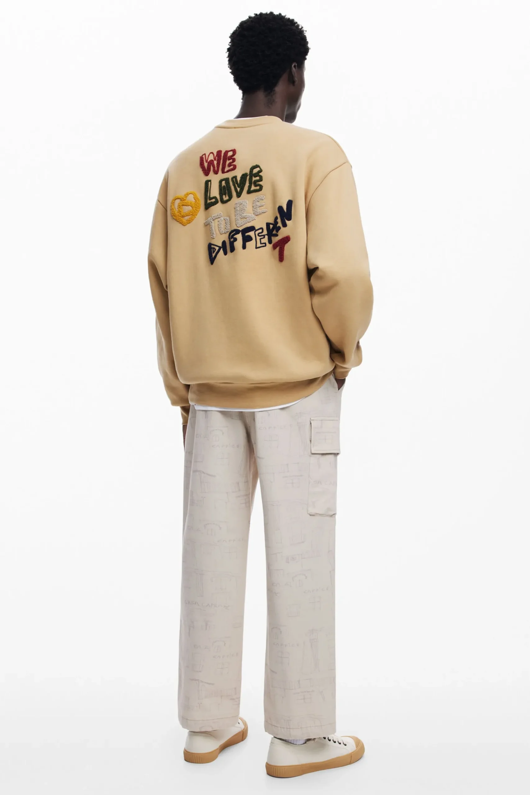 Embroidered sweatshirt
