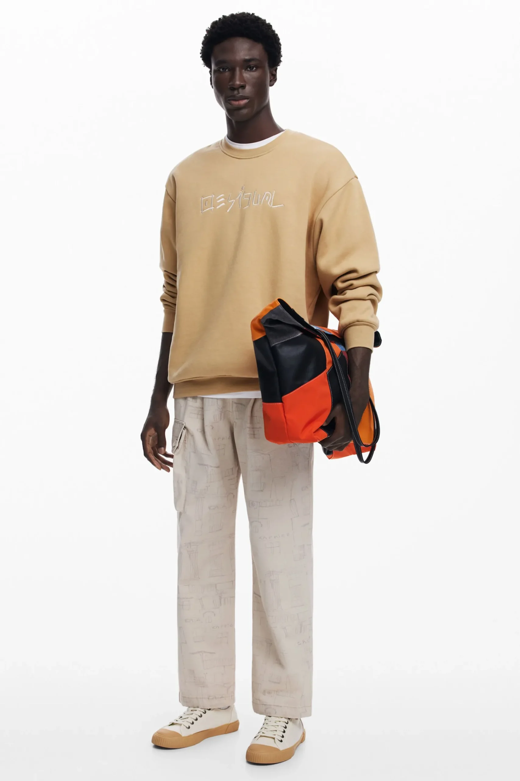 Embroidered sweatshirt