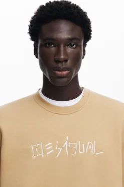 Embroidered sweatshirt