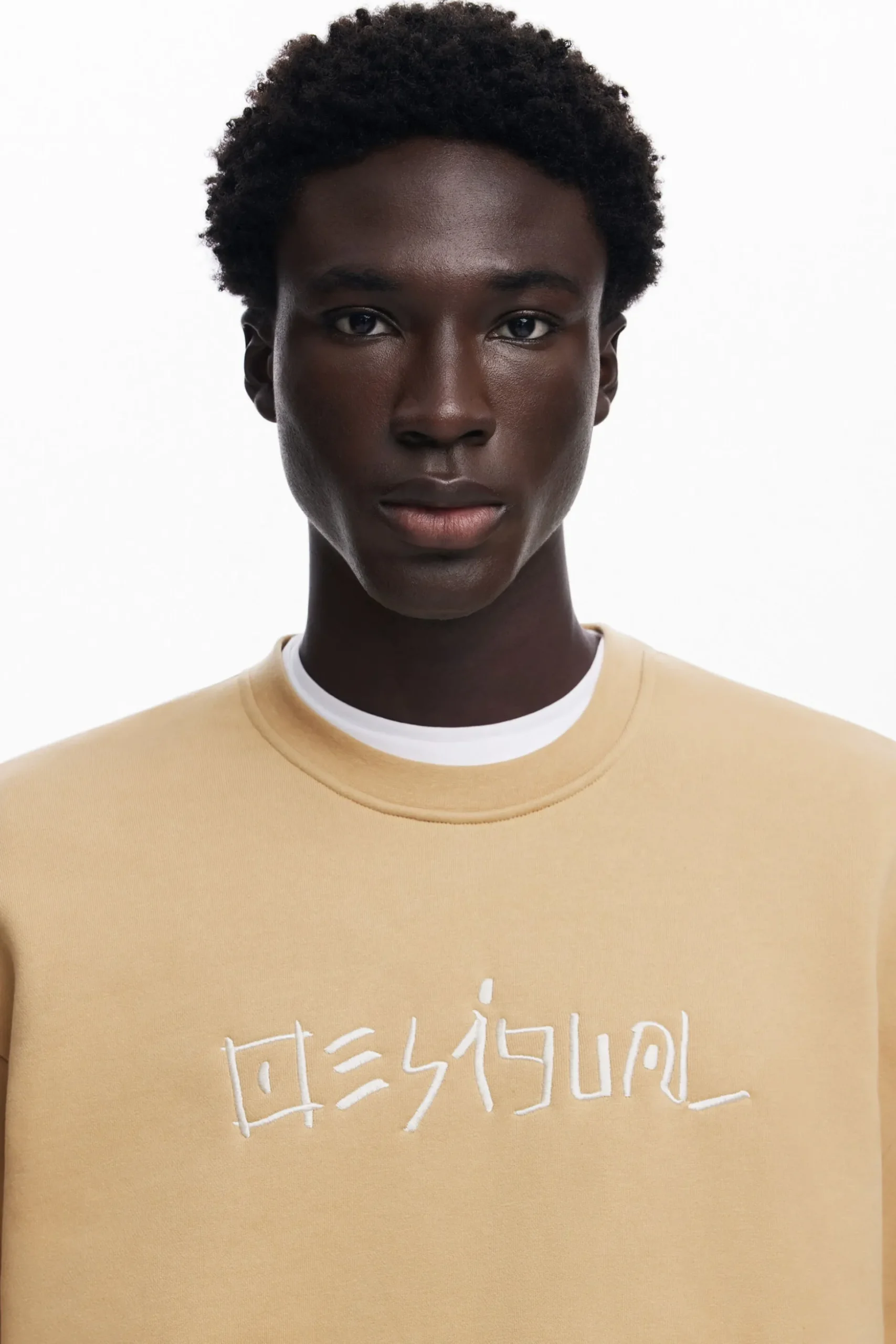 Embroidered sweatshirt
