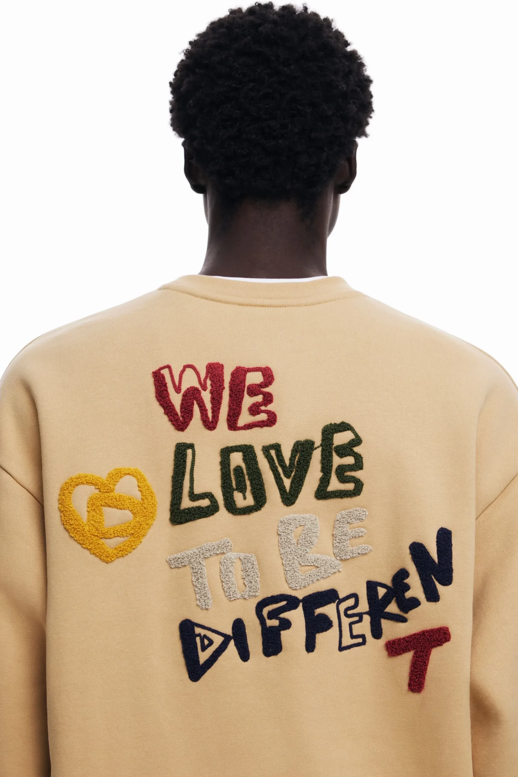 Embroidered sweatshirt