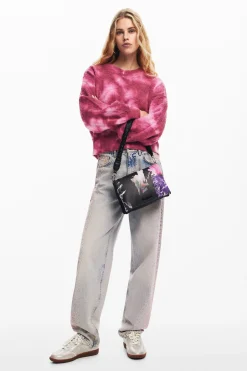 Faux leather bag