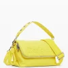 Faux leather crossbody bag