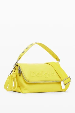 Faux leather crossbody bag