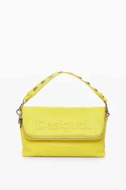 Faux leather crossbody bag