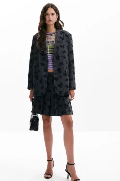Floral blazer