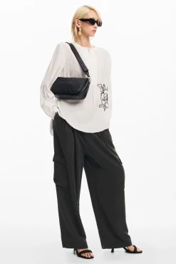 Floral crossbody bag