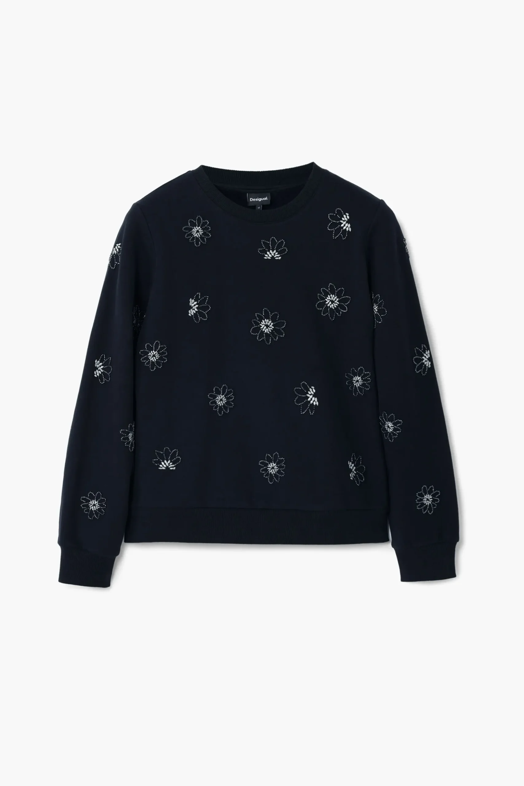 Floral jewel sweatshirt