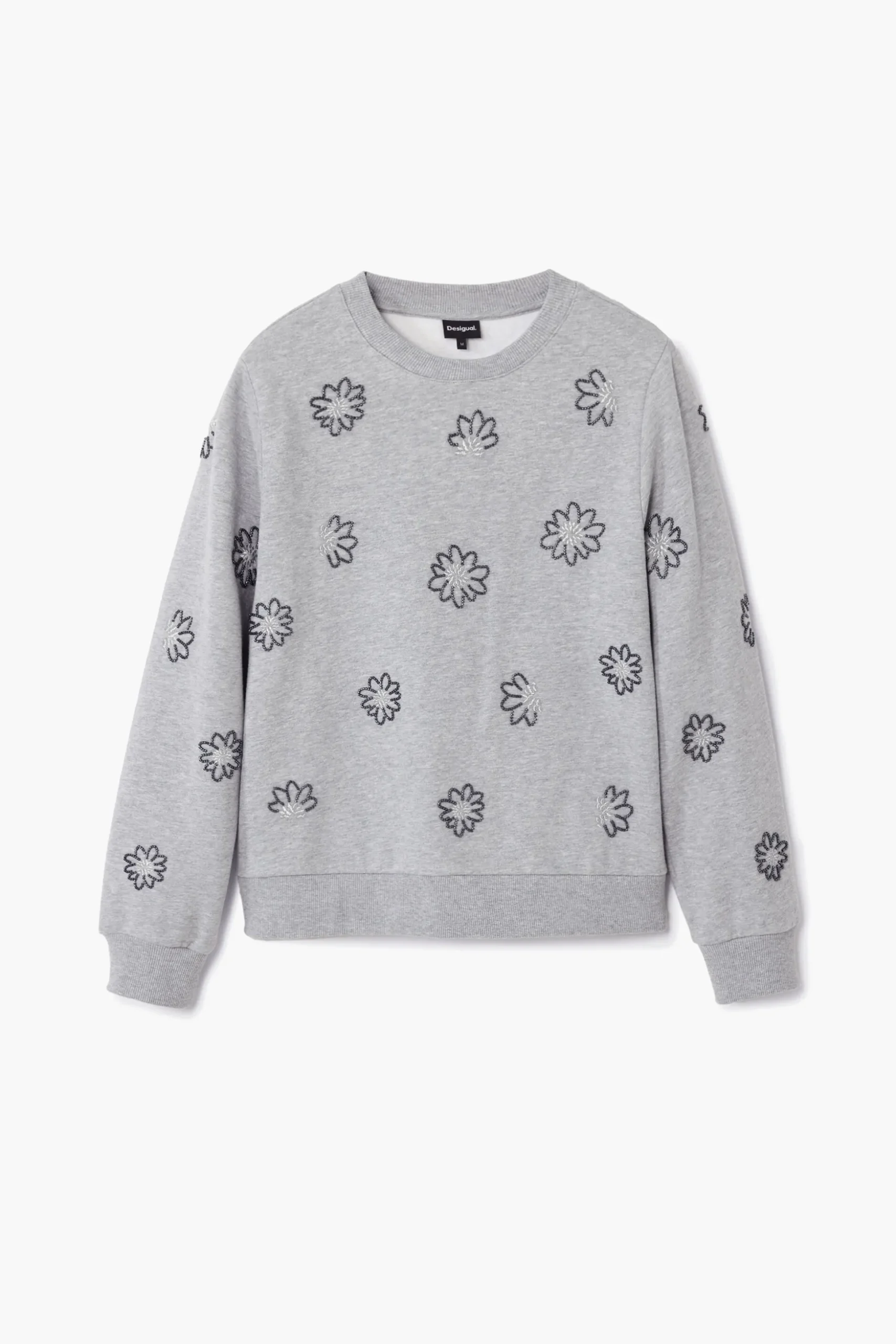 Floral jewel sweatshirt