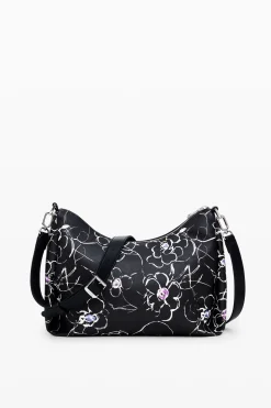 Floral M crossbody bag