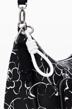 Floral M crossbody bag