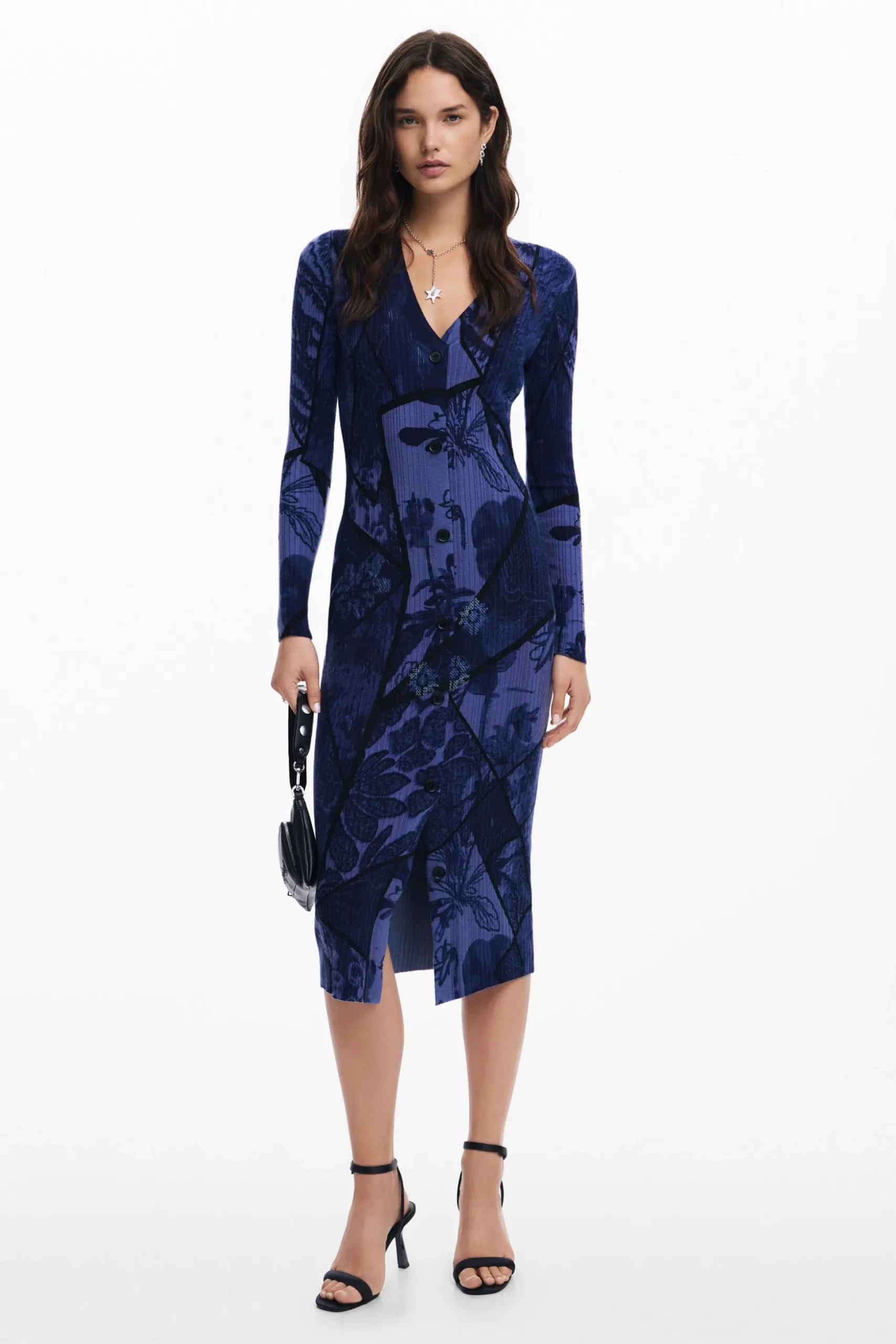 Floral midi dress