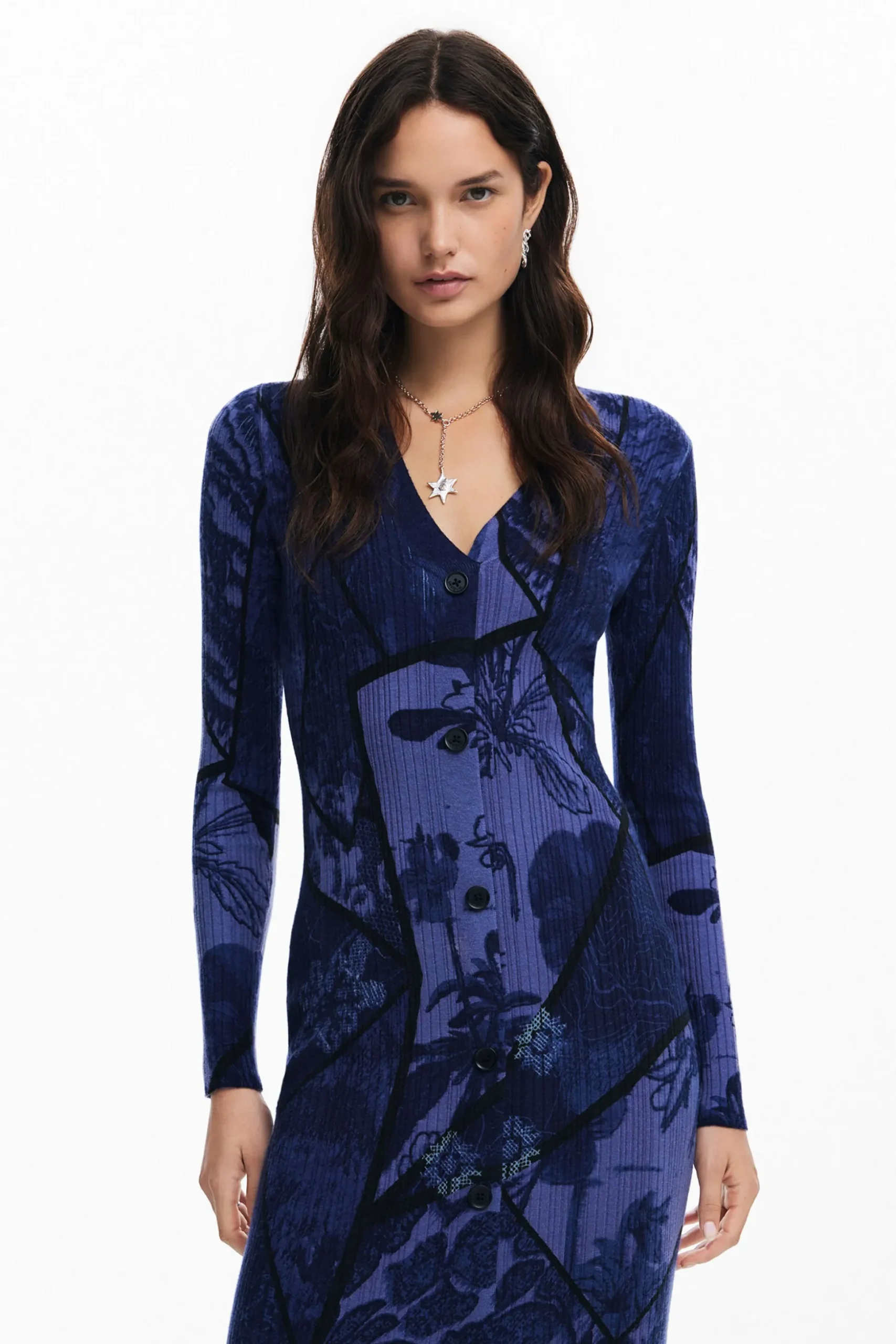 Floral midi dress
