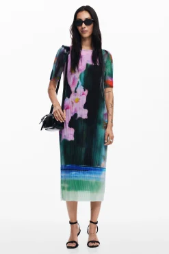 Floral midi dress