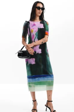 Floral midi dress