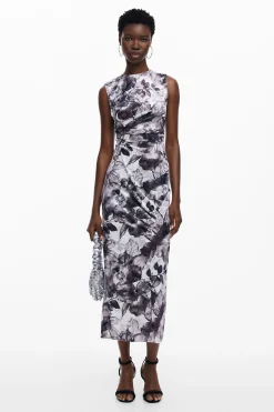 Floral midi dress