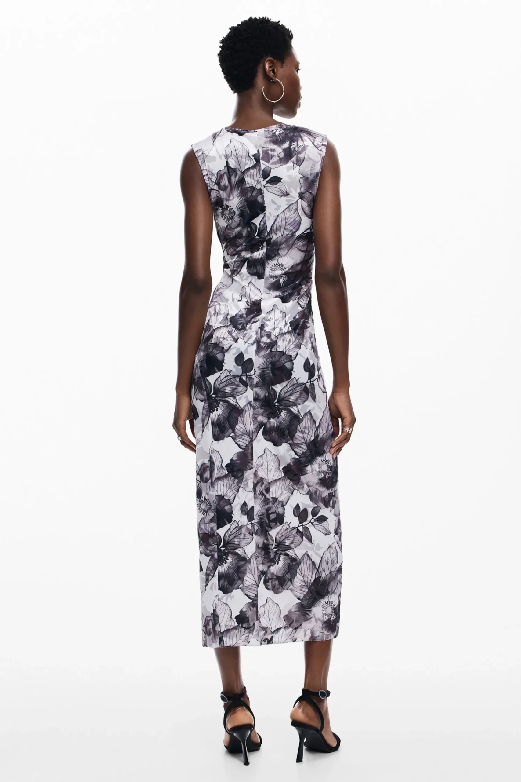 Floral midi dress