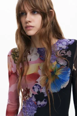 Floral midi dress