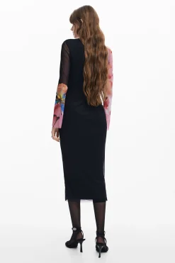Floral midi dress