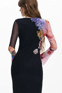 Floral midi dress