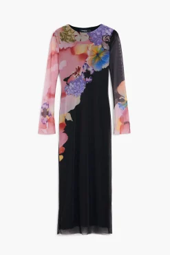 Floral midi dress