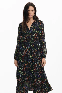 Floral midi dress