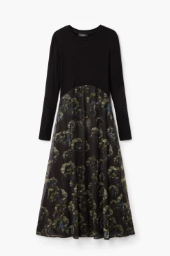 Floral midi dress M. Christian Lacroix