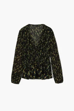Floral print blouse