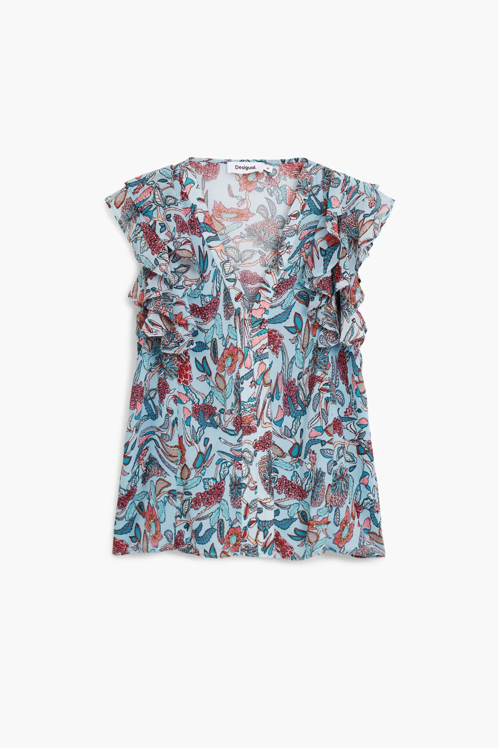 Floral print blouse