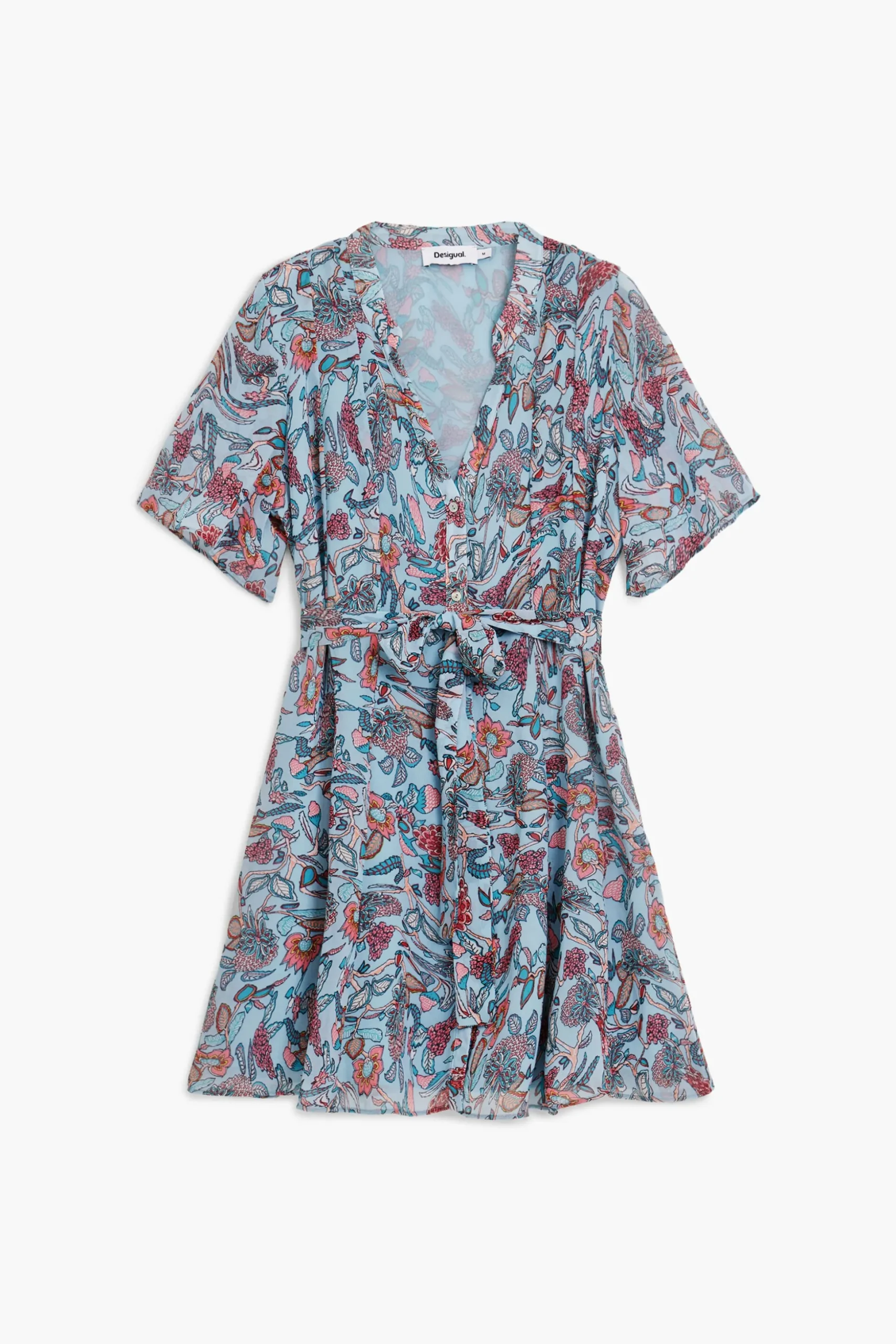 Floral print midi dress