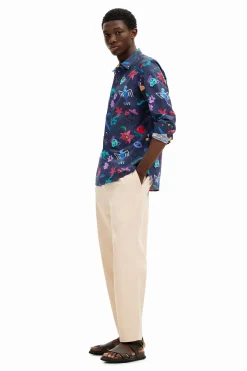 Floral print shirt
