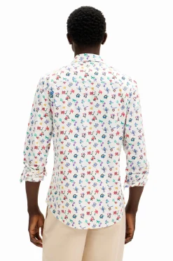 Floral print shirt