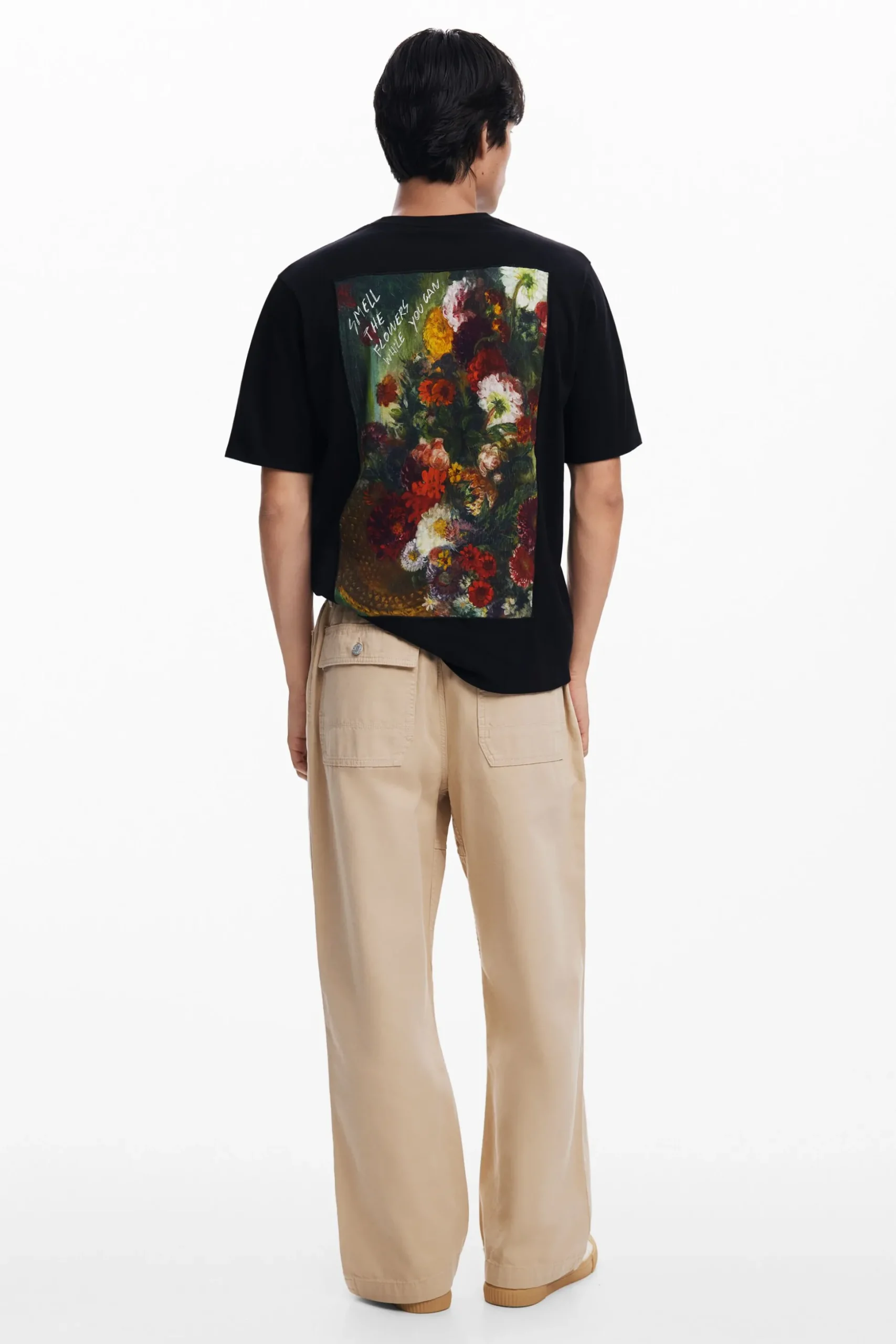 Floral print T-shirt