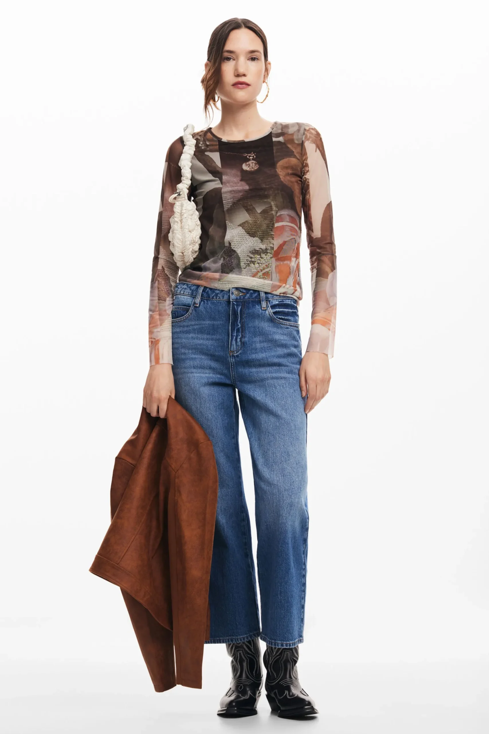 Floral print T-shirt