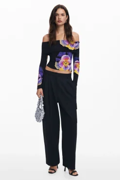 Floral print T-shirt M. Christian Lacroix