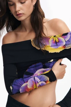 Floral print T-shirt M. Christian Lacroix