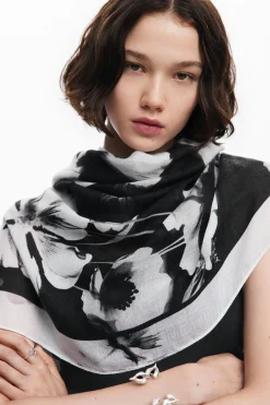Floral scarf