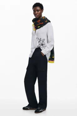Floral scarf