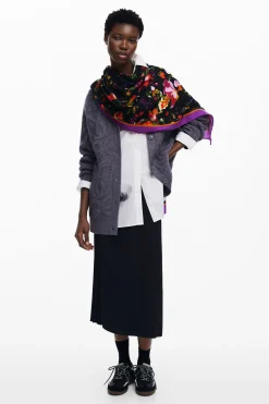 Floral scarf
