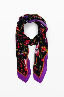 Floral scarf