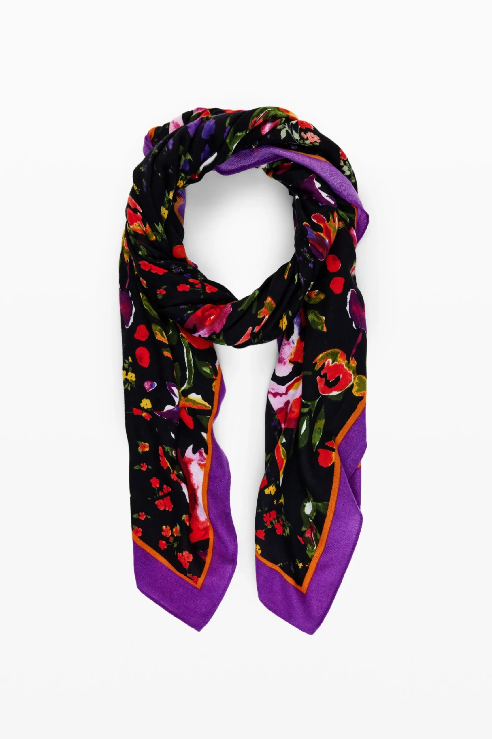 Floral scarf