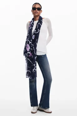 Floral scarf