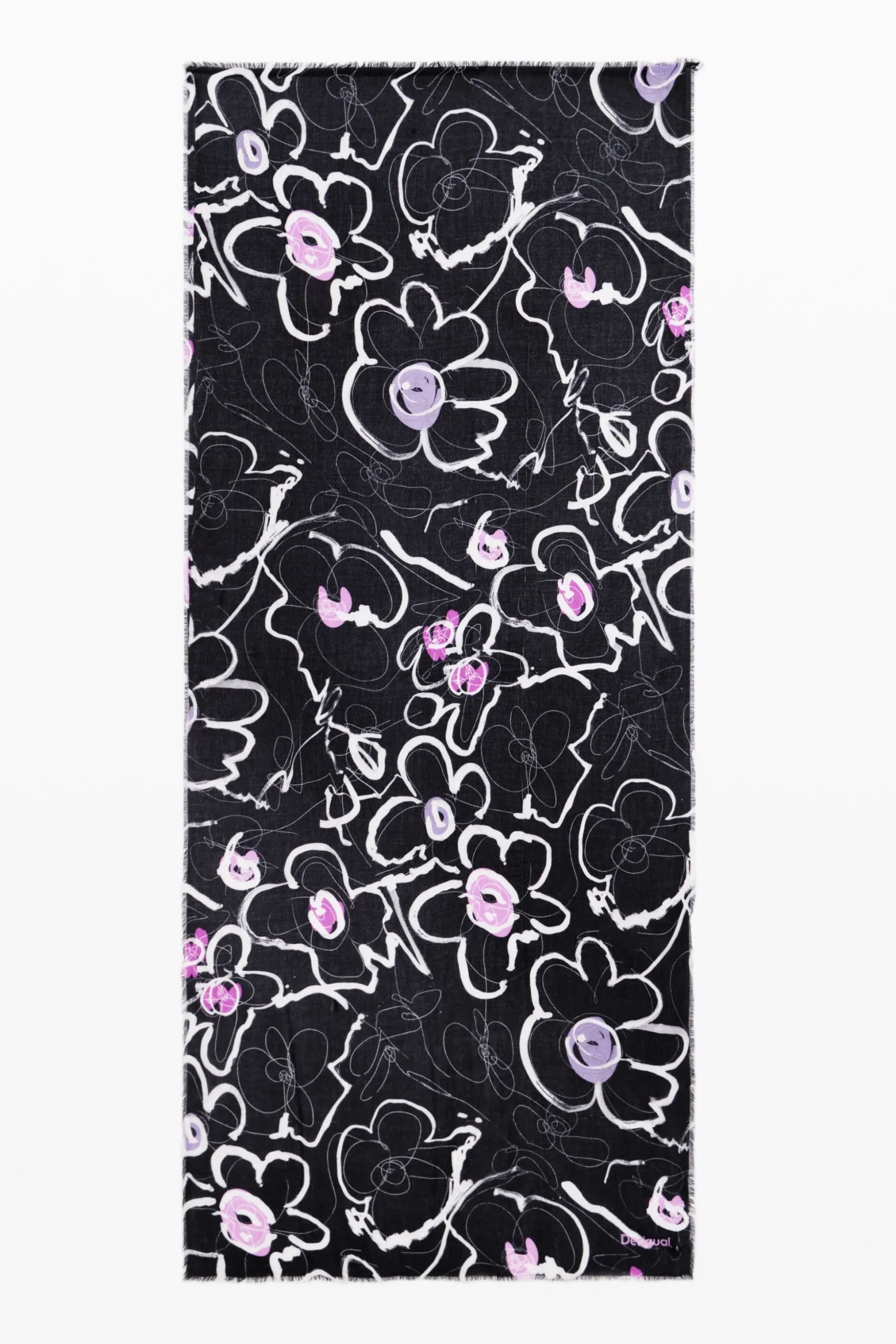 Floral scarf