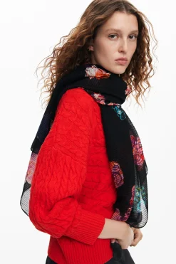 Floral scarf M. Christian Lacroix