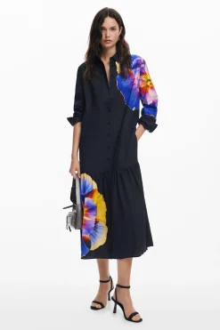 Floral shirt dress M. Christian Lacroix