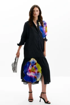 Floral shirt dress M. Christian Lacroix