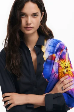 Floral shirt dress M. Christian Lacroix